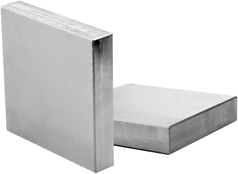 Oudtinx Steel Bench Block 4"x4" Flat Anvil Jewelers Tool Metal Bench Block for Jewelry & Stamping (4''x4''x3/4'') - Image 3